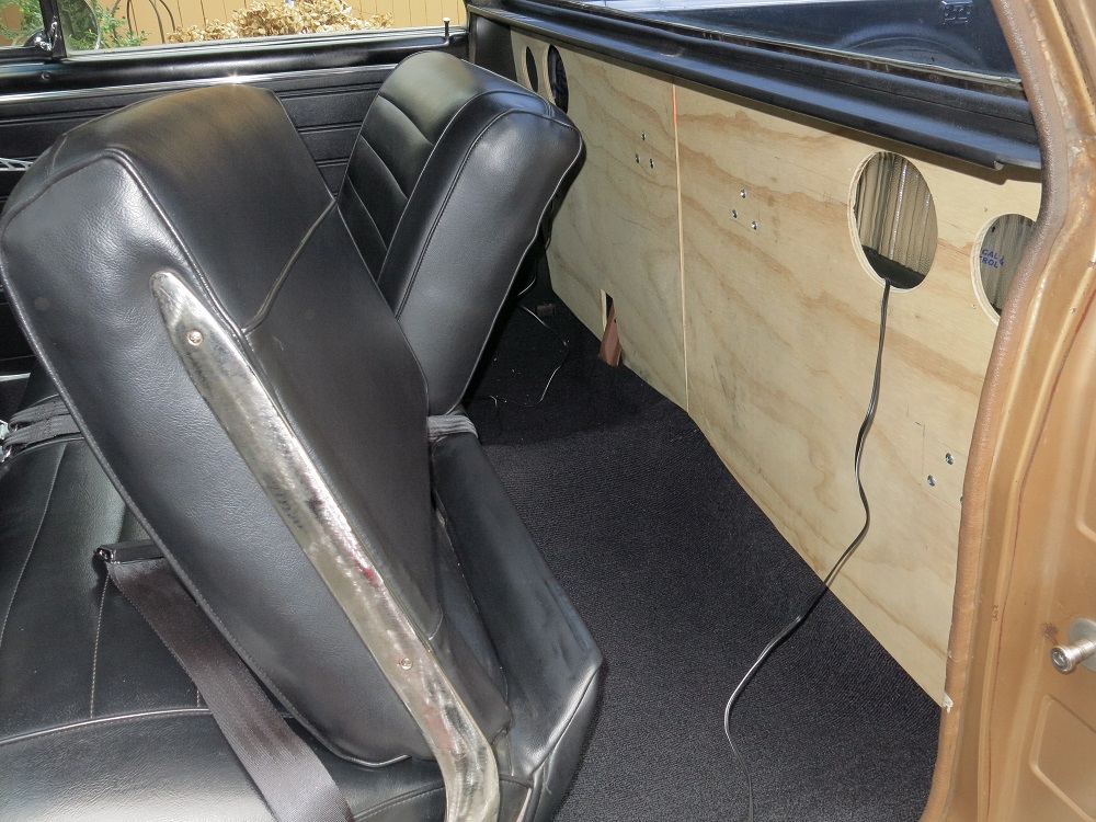 el camino speaker box