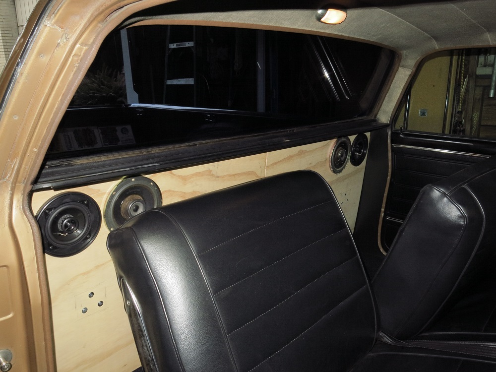 Rear Speaker Wall 65 El Camino Team Chevelle