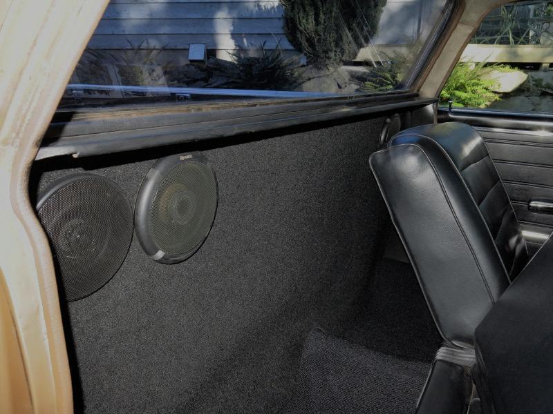 Rear Speaker Wall 65 El Camino Chevelle Tech